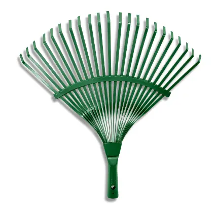 MULTIFUNCTIONAL LIGHTWEIGHT GARDEN LEAF RAKE WITH COMFORTABLE GRIP HANDLE