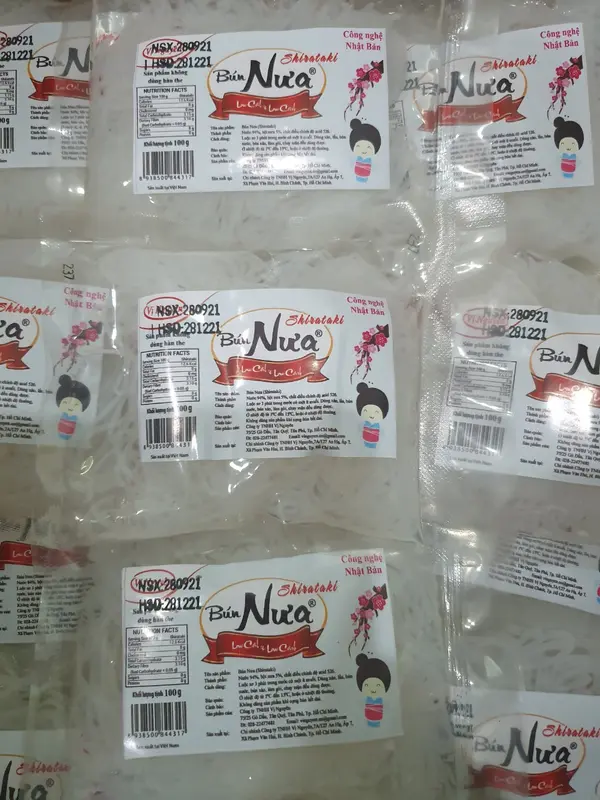 Combo 5 gói Bún Nưa Cuộn Keto Das Vị Nguyên 100g - Gói nhỏ dễ sử dụng 7