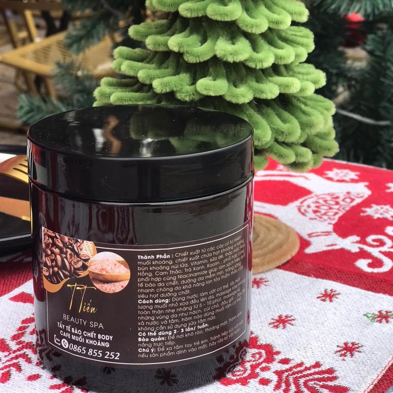 Tẩy Tế Bào Chết Da Mặt & Body Cà Phê Muối Khoáng Beauty 500G Hỗ Trợ Giúp Dưỡng Da Body Mịn Màng, Phù Hợp Mọi Loại Da tẩy bào Women Nữ