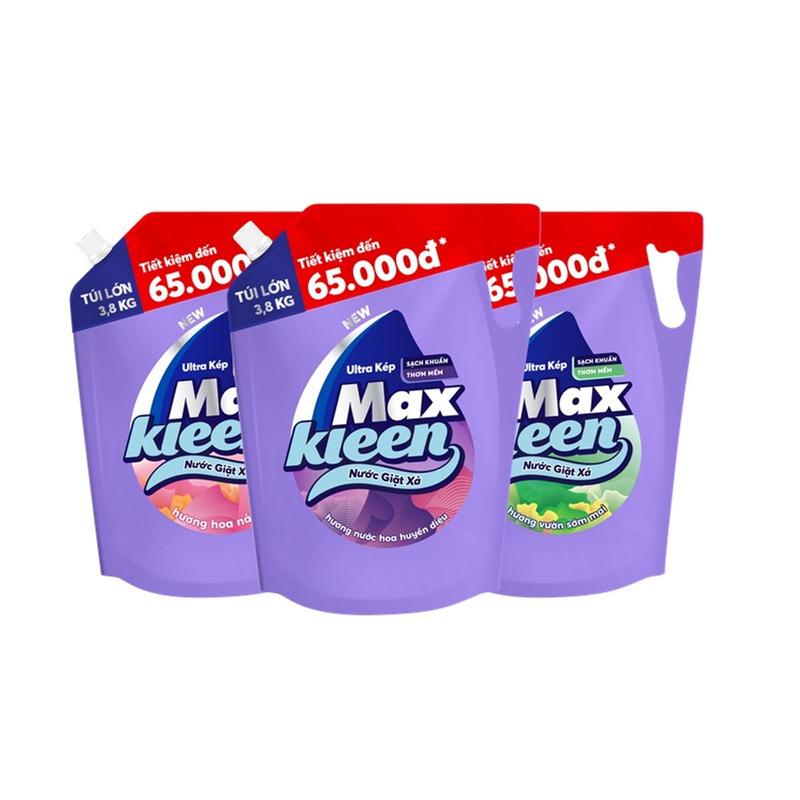 Product Introduction of Túi Nước Giặt Xả Maxkleen 3.8kg (MỚI) 27