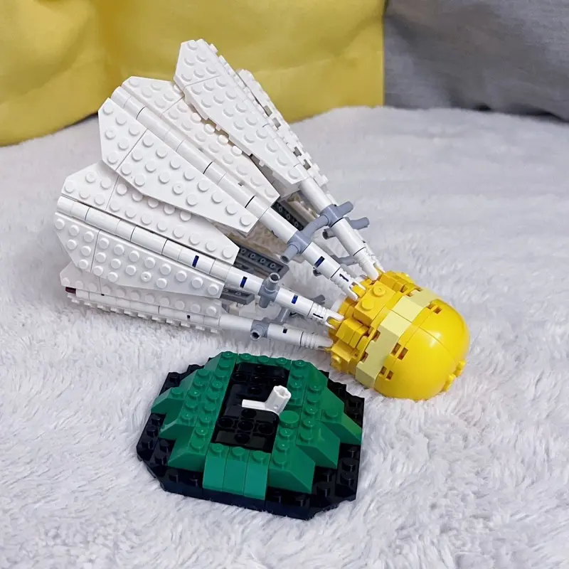Khối Công Nghệ Lego, Tương Thích Với Các Khối Thể Thao, Xiaohongshu Và Người Nổi Tiếng Trên Internet, Đồ Chơi Cầu Lông, Đồ Trang Trí, Lắp Ráp Bằng Tay, Tự Làm 7