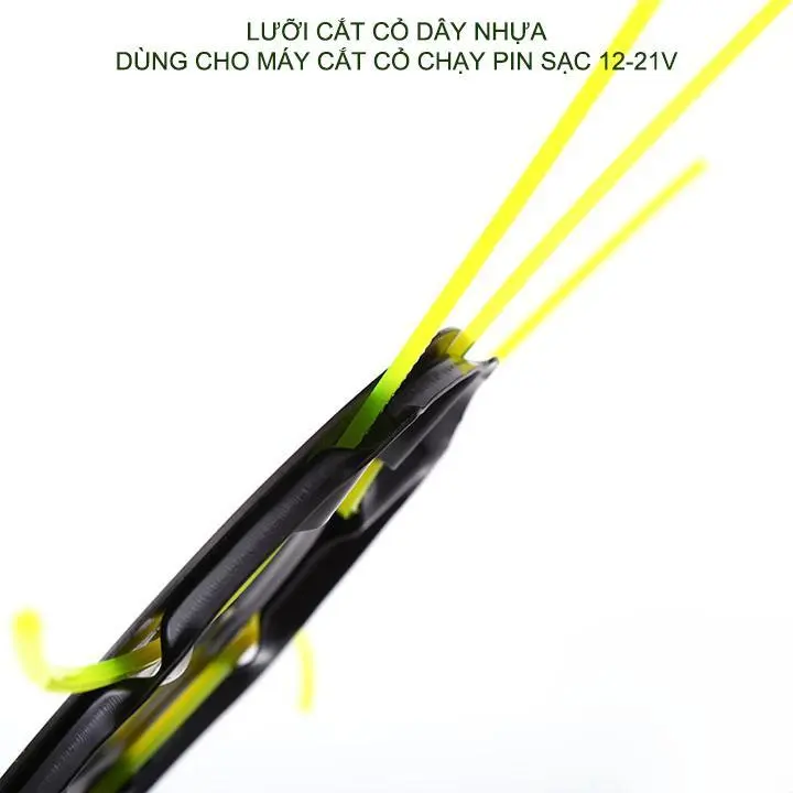 Bát cước cho máy cắt cỏ pin, lưỡi cắt cỏ dây nhựa, 8 dây, dùng cho máy cắt cỏ chạy pin 12-21V 5