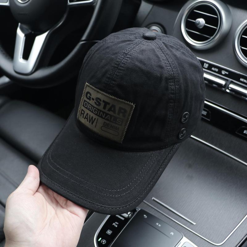 Nón kết mũ lưỡi trai Mạc Da viền Kết vải Dày đẹp thời trang Ảnh thật nón đen mu nam