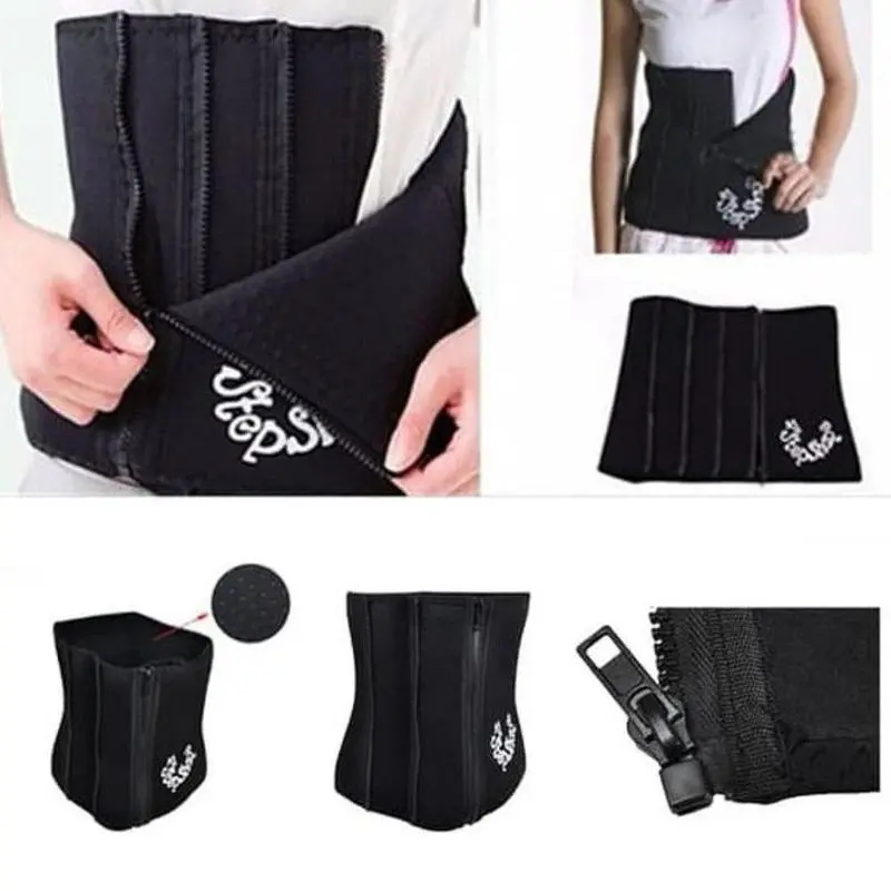 Korset Perut 4 Step Stagen Melahirkan Resleting 4Step Pria Wanita Seamless Waist 2