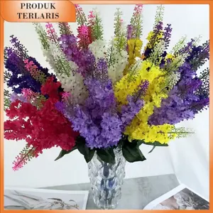 [COD] TERLARIS Bouquet bunga CIN5cbg ANNA MARIE HYACINTHUS Eceng Gondok Artifisial Dekorasi