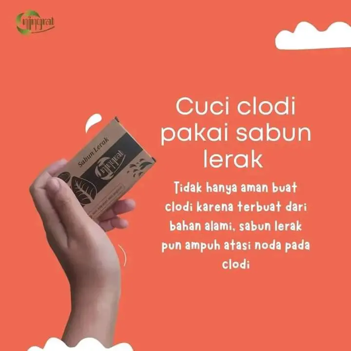 Sabun Lerak Batang Tanpa Pengharum 2