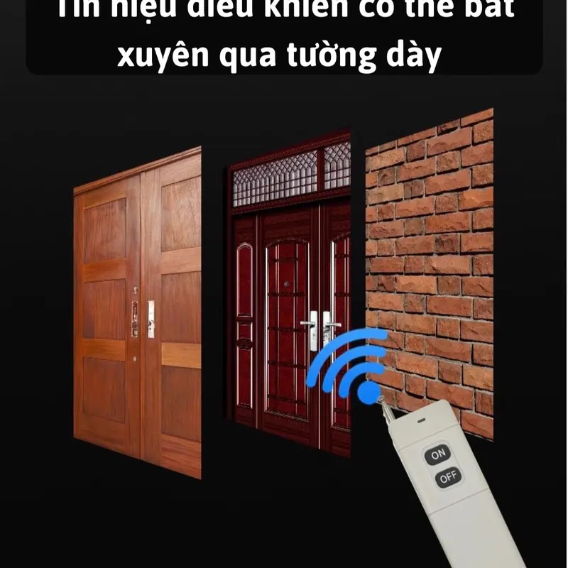 Công tắc điều khiển từ xa LW 1000m và 3000m có học lệnh,điều khiển tự động lw bật đèn từ xa,bộ điều khiển từ xa Lw 6