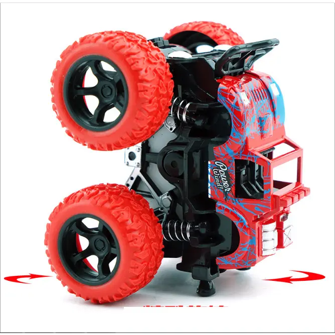 Xe địa hình nhào lộn Off Road cực chất nhiều màu sắc, xe đồ chơi ô tô nhựa abs an toàn cho bé 4
