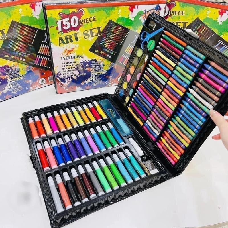 Sét bút màu 150 chi tiết full box (cho bé yêu) 1