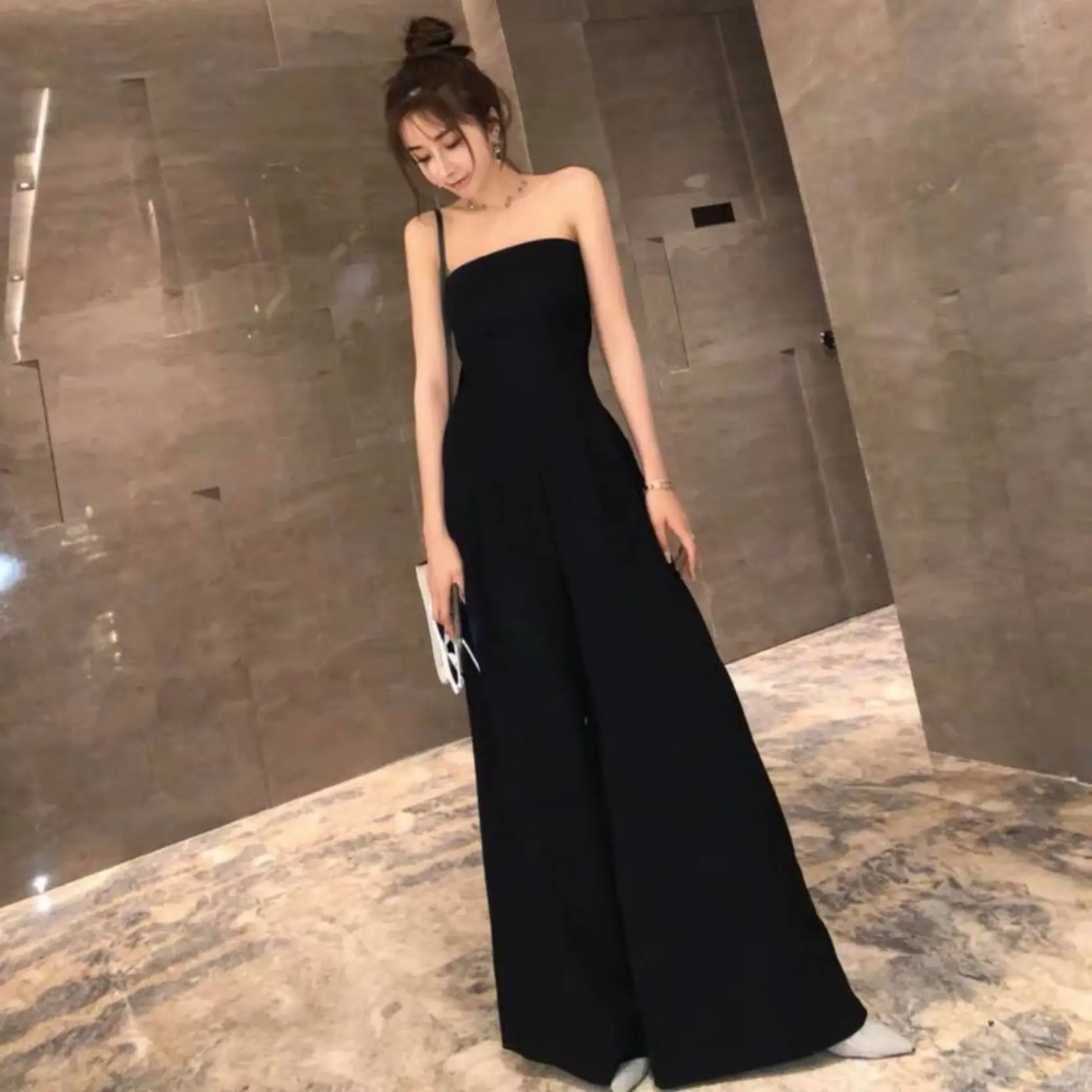 Jumpsuit Quây Ống Rộng Eclipse Clothing