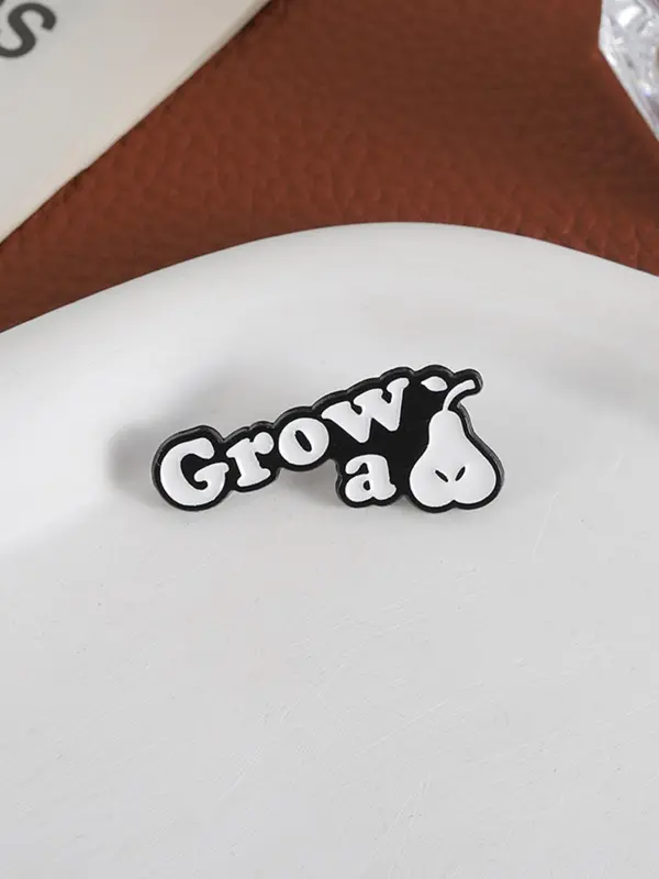 Grow A Pair Of Balls Enamel Pin, Cute Funny Brooch, Fashion Accessories for Women & Men, Trendy All-match & Exquisite Brooch for Birthday Gift 4