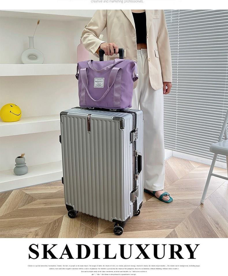 Product Introduction of 2025 Travel Bag for Women, Large Capacity, Lightweight, Maternity Storage, Short Trip Business Trip Luggage Bag, Handheld Sports Yoga Fitness Bag 25