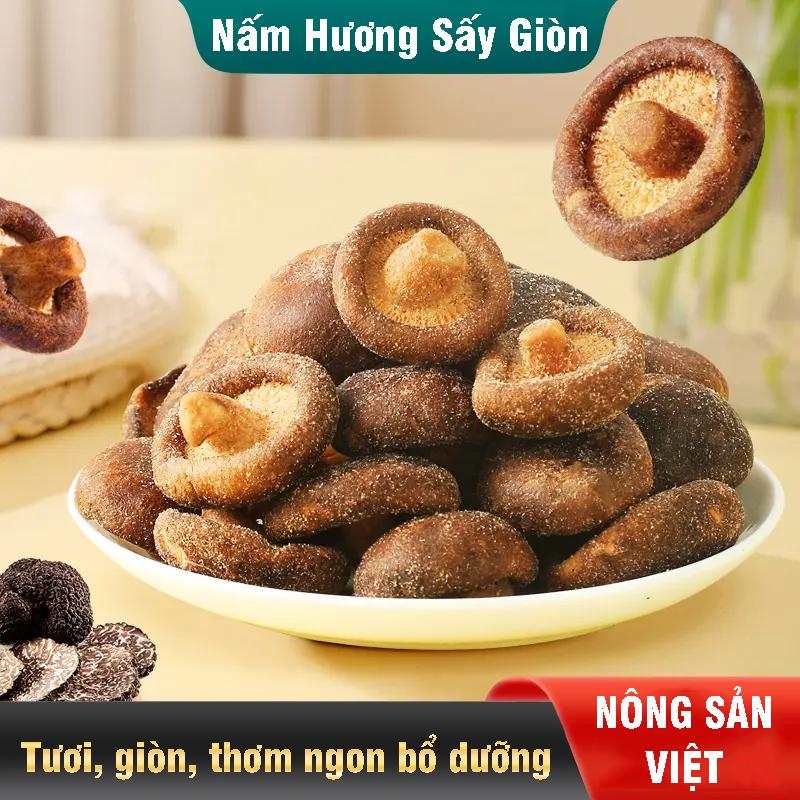 1Kg Nấm Hương Sấy Giòn Chân Không Bổ Dưỡng Đơn Giản Mà Ngon Snack Foods