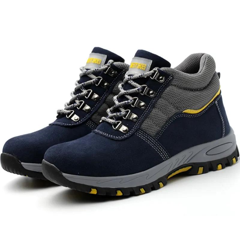 Product Introduction of Brand GenGeGo( 3 Days Delivered COD)Men's Safety Shoes Work Shoes Men's Work Boots Steel Toe Shoes Puncture Outdoor Construction Safety Sneakers Men Steel Toe Work Safety Boots 50