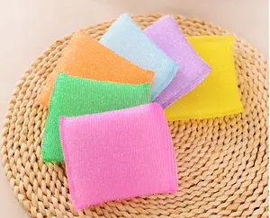 COD SPONS CUCI PIRING WARNA WARNI Spon Busa Dishwashing Sponge Isi 4 Pcs Buah