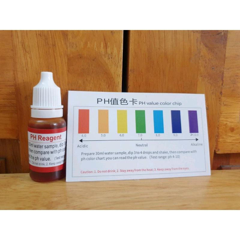 HÀNG CHUẨN 89k/ 2 lọ thử QUỲ TÍM thử pH của nước xem lõi máy lọc Ro còn tốt hay phải thay thế, hạn sử dụng 3 năm