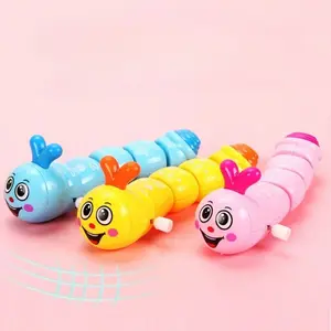 Mainan Anak Bayi Balita Animal Ulat KUNCI JALAN Tanpa Baterai Putar Viral SH224 Donat 6P BBK 427GRATIS ONGKIR Biru Hijau Kuning Ungu Pink