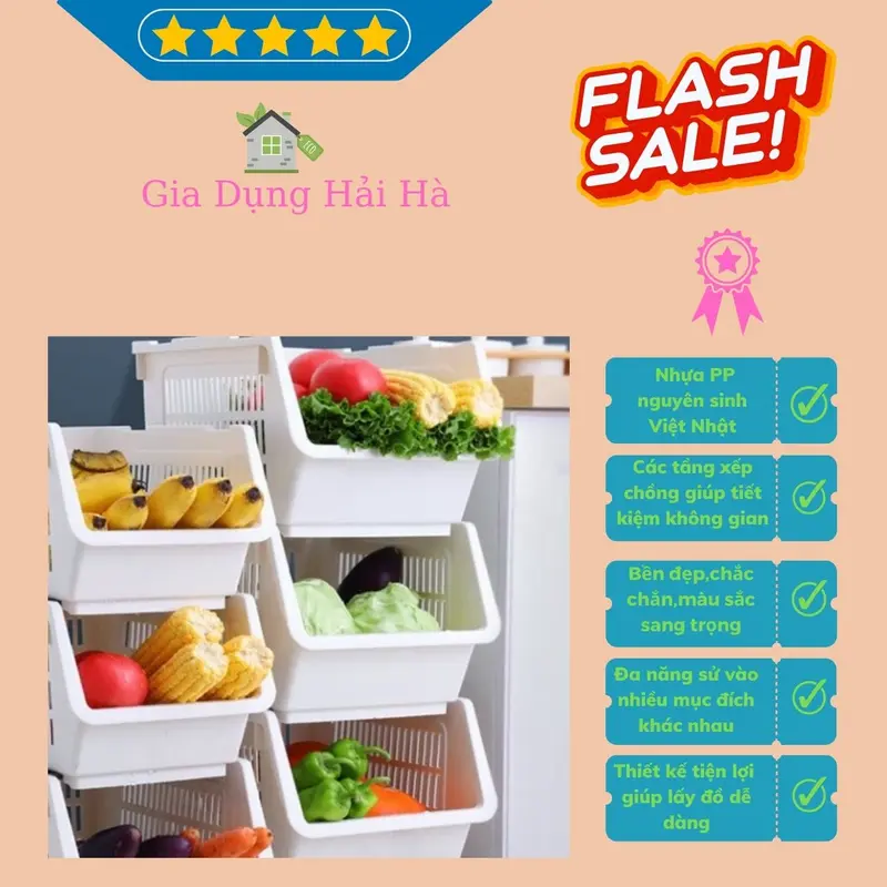 Kệ Xếp Tầng Đa Năng Việt Nhật ( Chính Hãng ) ( Loại 1 ) 3