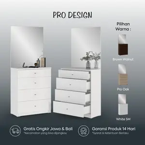 Pro Design Yuka YKADS 80 Meja Rias