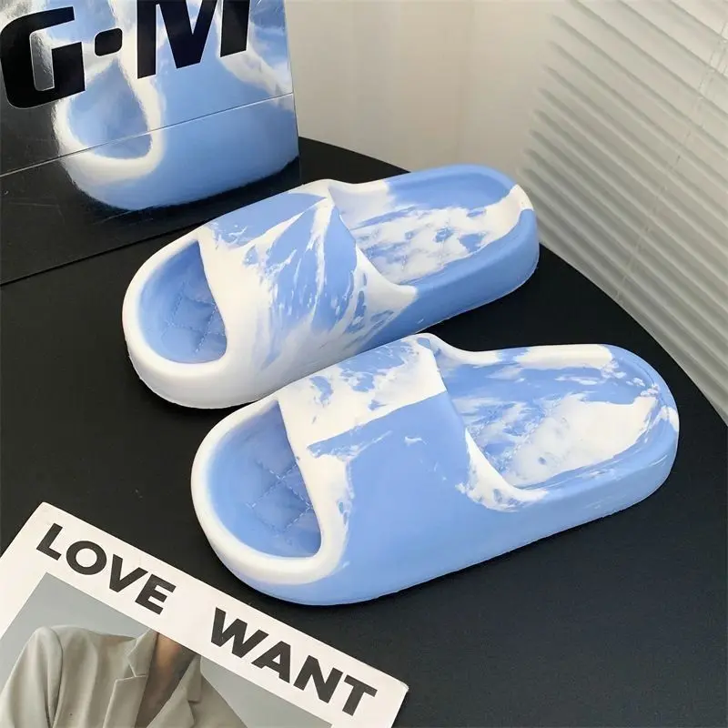 2025[1623-Person Collection] Eva Popular Flip-Flops with Shit Feeling Non-Slip Deodorant Home Slippers Baby Boy and Girl Summer Student Dormitory Home Soft Bottom
