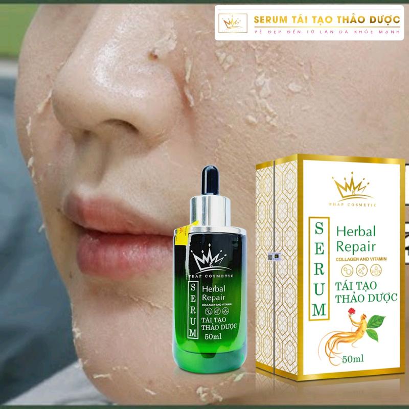  Serum nhân sâm thảo dược pháp cosmetics. Đánh tan nám   tàn nhang - Tặng 1 serum Linh chi Skincare 