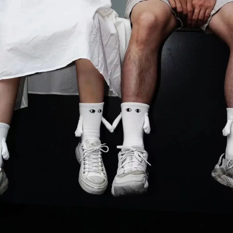 KAOS KAKI COUPLE TANGAN GANDENGAN/ KAOS KAKI COUPLE LUCU/ KAOS KAKI PANJANG 6
