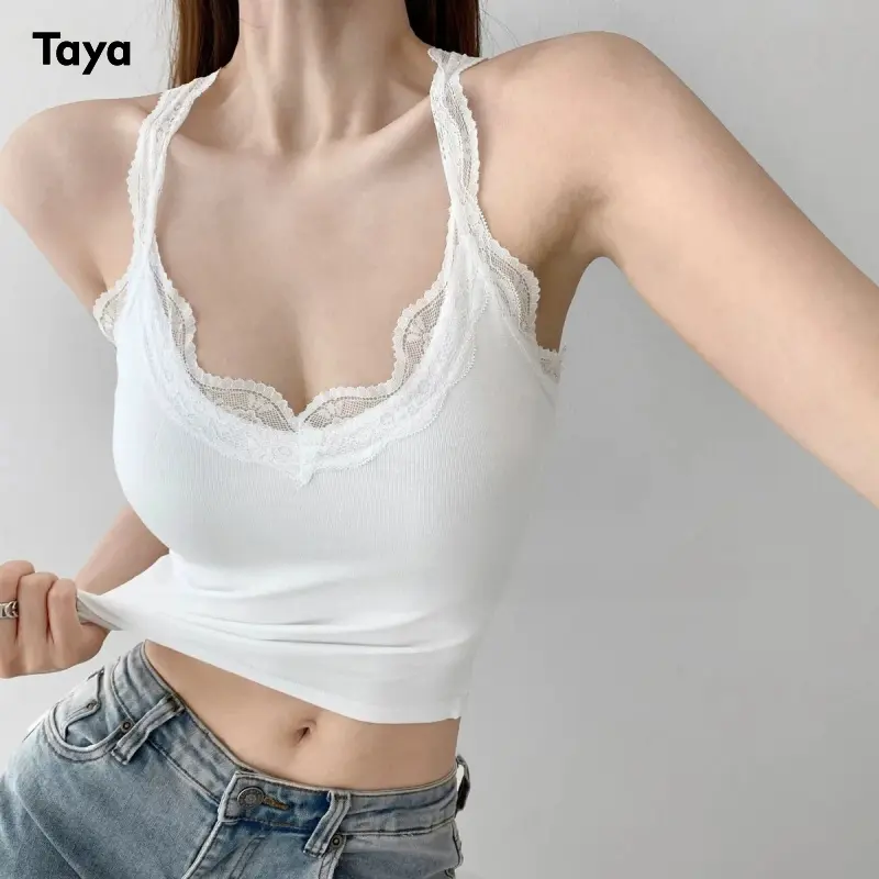 Sexy Sleeveless Slim Fit Short Camisole Tank Top Sexy Style Summer Casual Women's Clothing