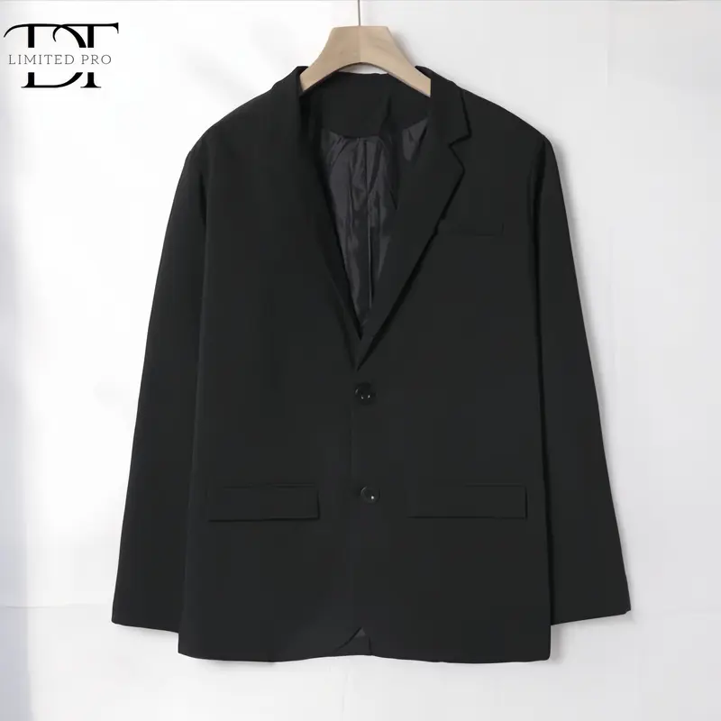 Áo khoác Blazer 2 khuy Form rộng 2 lớp thoáng khi đứng form hàn quốc DT Limited Menswear Nam 6