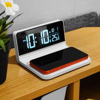 Gambar AZKO Forhom Jam Meja Led Digital Dengan Wireless Charger - Putih Desk Clock Jam Meja Alarm Jam Kecil Charging Wireless dari AZKO ID Kota Administrasi Jakarta Selatan 2 Tokopedia