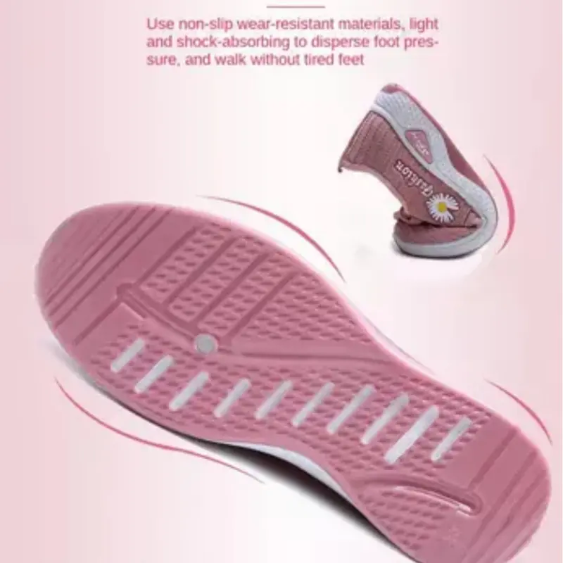 sepatu wanita import rajut korean style lentur SW-03 4