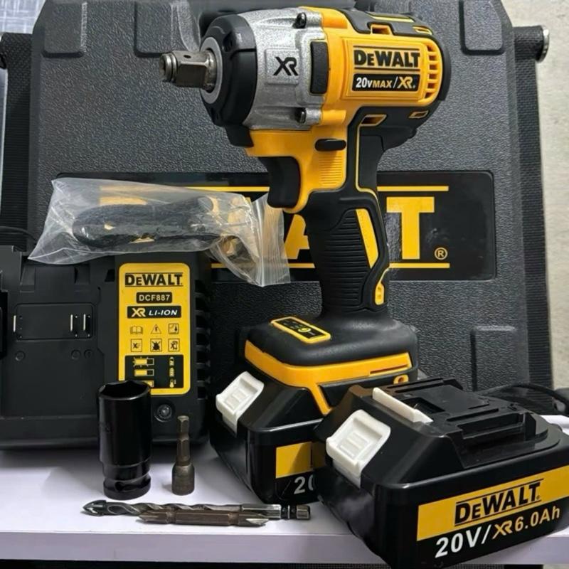 [Combo] Máy siết buông DW không chối than, lực siết 450nm ( tặng 1 đầu bắn tôn, 1 đầu bắn vít, 1 mũi khoan đa năng