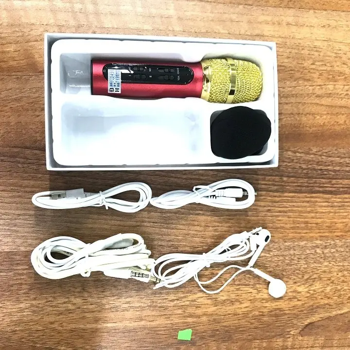 Mic C11 nâng cấp thế hệ mới nhất 2024 Tặng Kèm Dây Live chế và 2 tai nghe (bảo hành 12 tháng) Kem