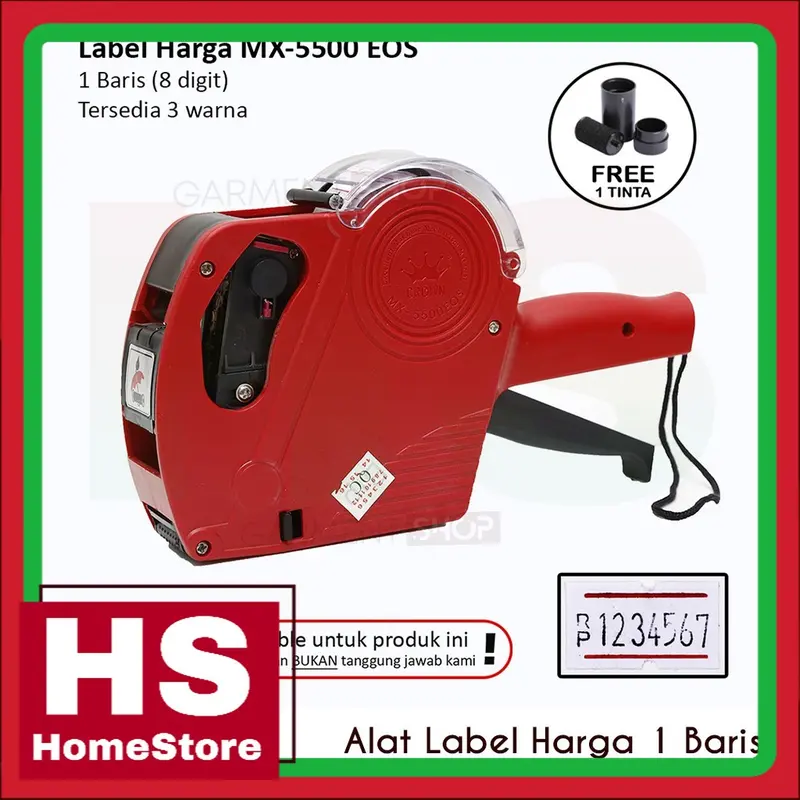 ALAT LABEL HARGA PRICE LABELLER MX 5500 0