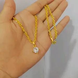 Kalung Mata Satu - Perhiasan Pengganti Sehari-hari dengan Ukuran Lengkap