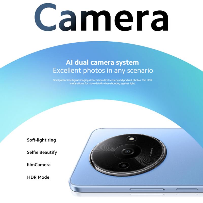 Product Introduction of Xiaomi Redmi A3 Smartphone | 3GB+64GB / 4GB+128GB | Helio G36 Processor | 6.71” HD+ 90Hz Display | 8MP AI Dual Camera | 5000mAh Battery | 10W Fast Charging 15