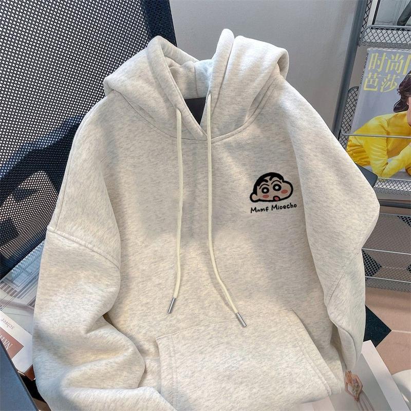 Product Introduction of Áo Hoodie In Hình Xiaoxin Bút Chì Màu Dễ Thương Nhật Bản, Cùng Phong Cách Cho Người Nổi Tiếng Trên Internet, Dành Cho Nam Và Nữ Sinh Trung Học Cơ Sở Lót Lông Cừu, Dày Dặn, Áo Khoác Cao Cấp 6