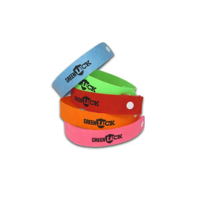 Random Color Mosquito Repellent Bracelet, Silicone Mosquito Repellent Band, Natural & Waterproof Bug Wristbands for Kids and Adults 0