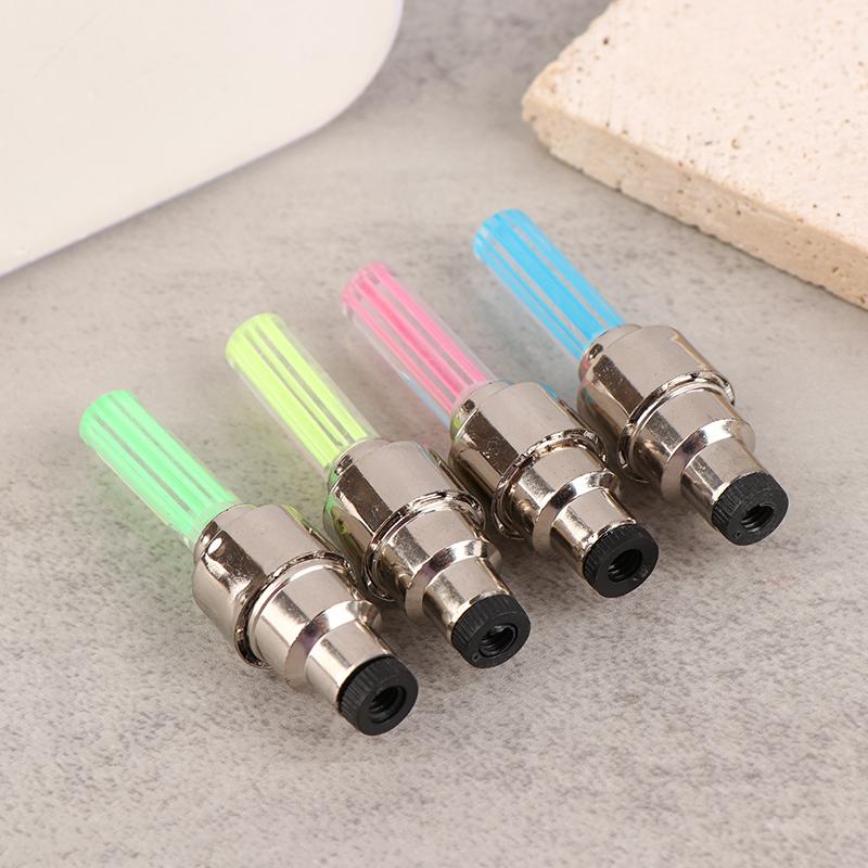 Đèn Nan Hoa Xe Đạp, Màu Neon, Cho Lốp Xe Đạp Đường Trường Và Xe Hơi, Đèn Mũ Van, Phụ Kiện Đạp Xe, Đèn Xe Đạp 3