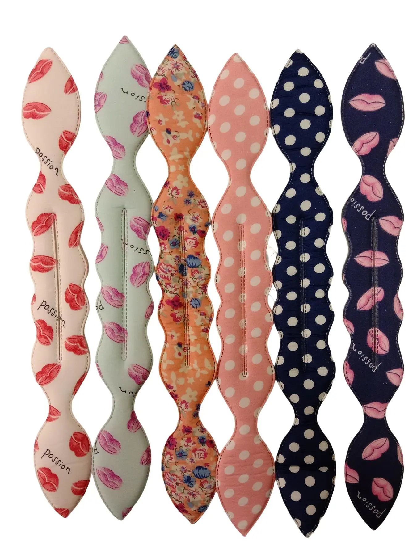 Color Random Cute Polka Dot/Floral Print Hair Bun Maker, Hair Styling Tool for Women & Girls, Minimalist Headwear Suitable for Thick Hair
