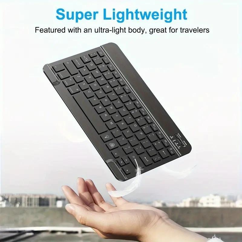 Product Introduction of Wireless Keyboard & Mouse Set, Rechargeable Keyboard Mouse Set, Office Keyboard, Portable Silent Keyboard & Mouse Set for Tablet, Laptop 5