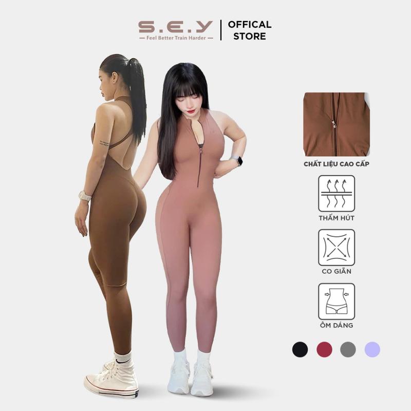 Đồ tập gym Top JUMP tập yoga BODY SUIT cao cấp tôn dáng co giãn 4 chiều, thấm hút mồ hôi