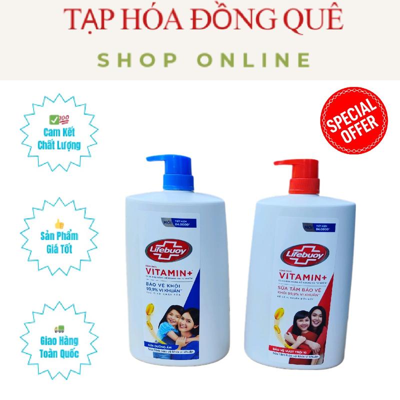 Sữa Tắm Lifebuoy Bảo Vệ Khỏi 99,99% Vi Khuẩn 1,1kg Dưỡng Body Dưỡng Da Body