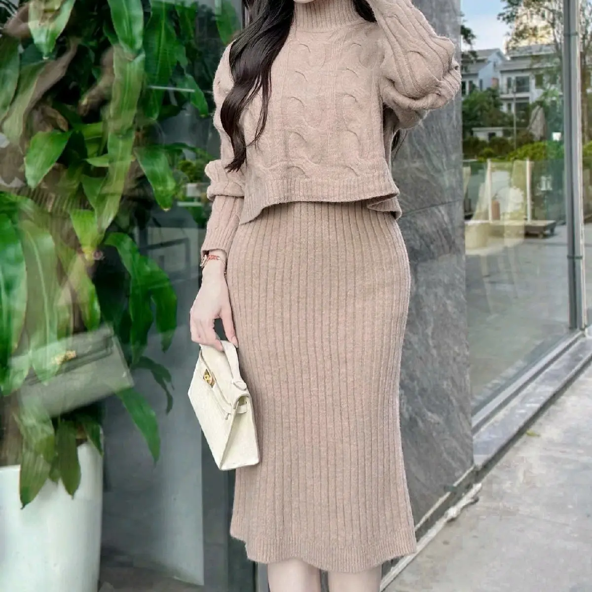Sét Len Xinh Tiểu Thư Sang Chảnh Tôn Dáng Đi Làm Đi Tiệc Dạo Phố DVC
