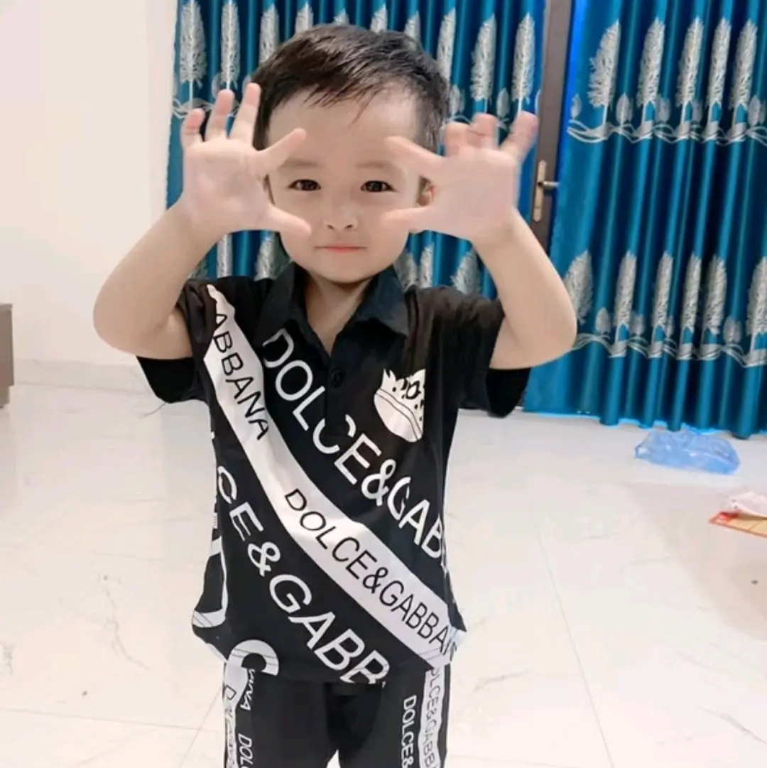 8-30kg sét bộ bé trai  đi học thiết kế đẹp mùa hè Vải Cotton -bichbgockids-