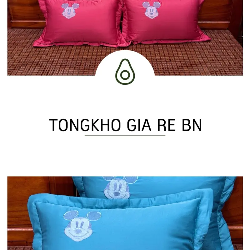 Combo 2 Vỏ Gối  Phi Lụa Màu Sắc Đẹp ,Chất Lượng Cao Cấp - Hàng chuẩn lụa Sang Trọng vỏ  gối 0