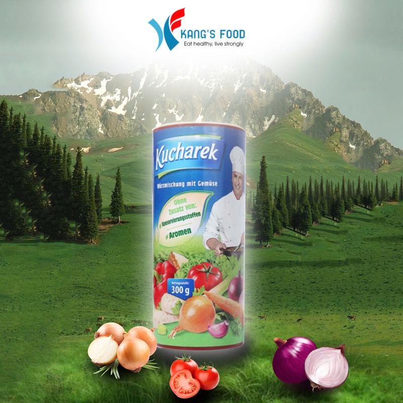 Hạt Nêm Rau Củ Hữu Cơ Kucharek Đức Cho Bé Từ 6 Tháng Tuổi và người ăn chay - Bột, Gia Vị