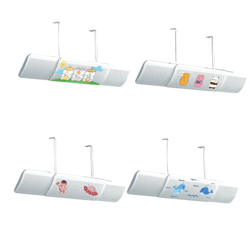 Scalable 20.4"-36" Air Conditioner Air Deflector Wind Guide Cover Generic Accessory for Elderly Kids Women Adjustable