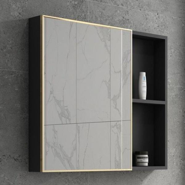 Product Introduction of 【SG-STOCK】Bathroom cabinet pottery, porcelain wash basin cabinet, space aluminum 8