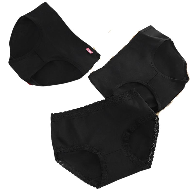 Combo 5 Quần Lót Nữ C05 Màu Đen Cạp Vừa Phối Ren Hoặc Trơn Hợp Dáng Bạn Nữ Tạo Nét Tự Tin Gợi Cảm Thoáng Mát Voan Women Tua Rua