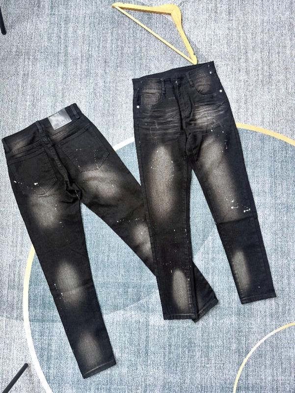 Quần jean nam  boy phố rách vá chất vải bò co giãn 4 chiều mẫu trẻ trung -MỸ LINKSHOP Menswear Pants Có Túi